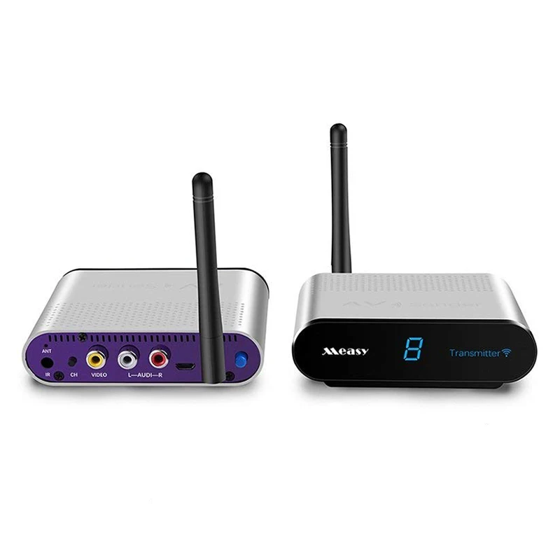 

Measy AV230 Wireless AV Transmitter and Receiver for Bus Car Video Monitor Truck Rear View Camera Rear View Camera 300m / 1000