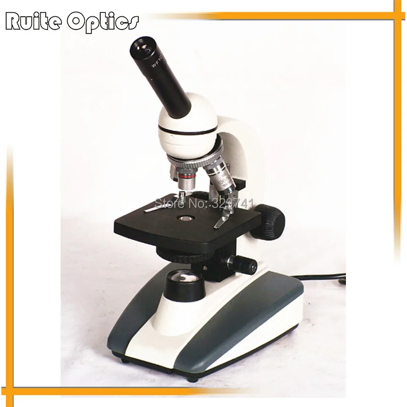 Brand New 40x 1600x Monocular Bio Microscope Optical Instrument Medical