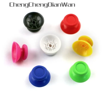 

ChengChengDianWan 100pcs/lot Replacement 3D Rocker Joystick Cap Shell Mushroom Caps for PS4 Controller