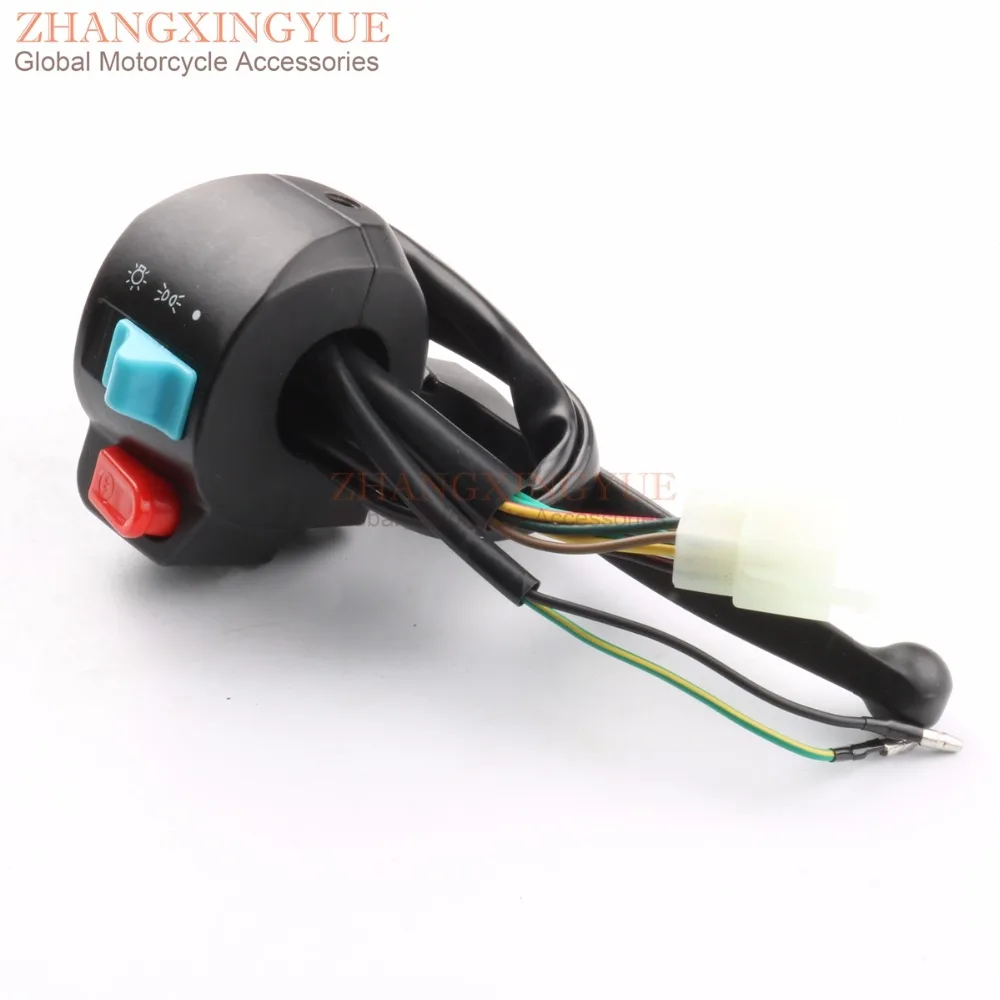 Правый стартовый переключатель в сборе для GY6 125cc150cc 152QMI 157QMJ BWS125 мопеды скутеры ATV |