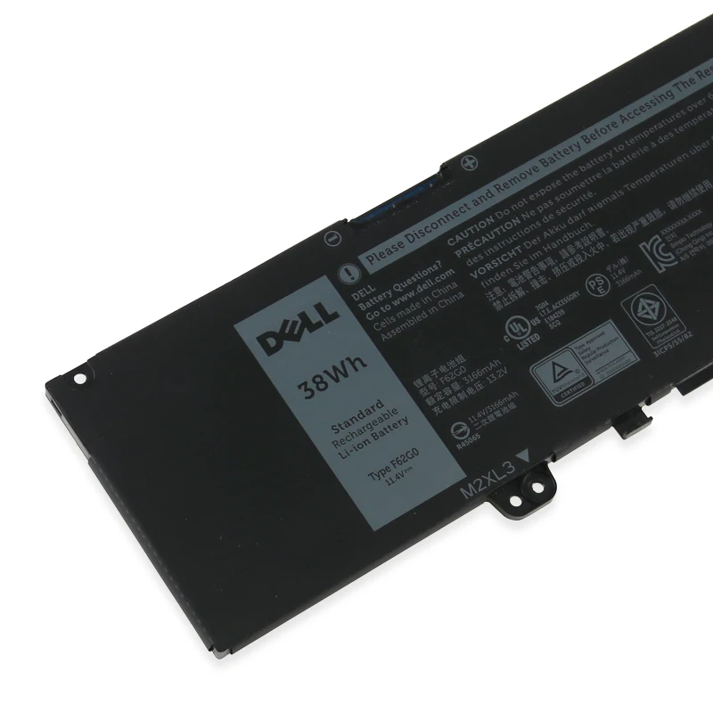 Оригинальный аккумулятор для ноутбука DELL Inspiron 13 5370 7370 7373 Vostro RPJC3 F62G0 11 4 в