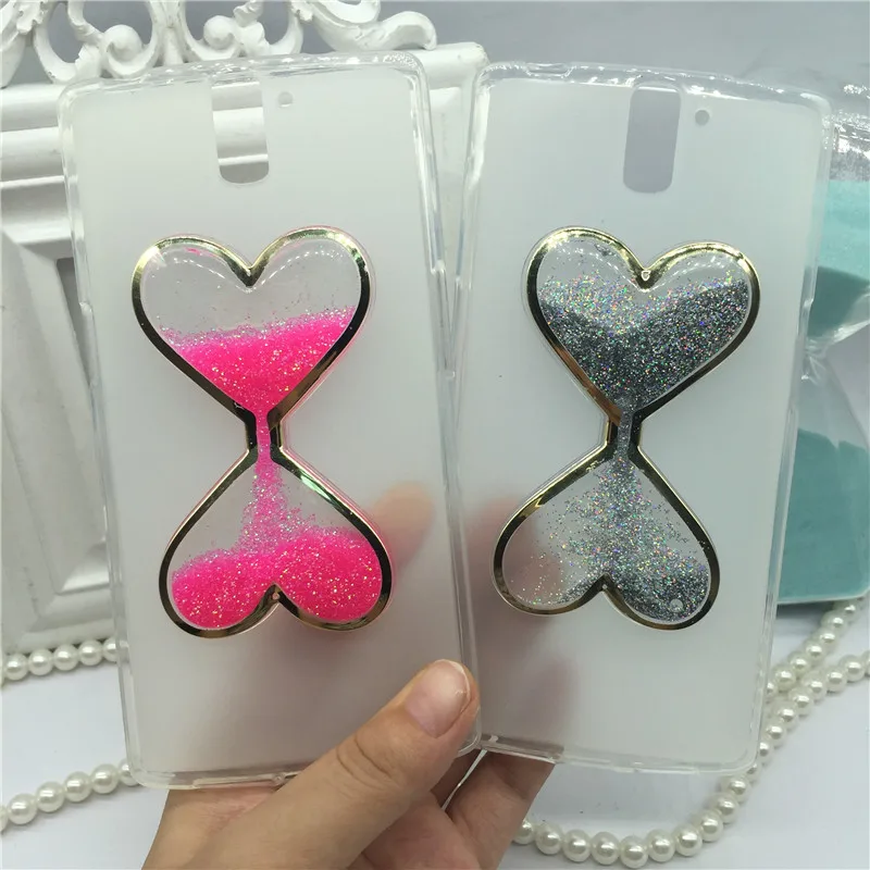 

Dynamic Liquid Glitter Quicksand Case Colorful Diamond Printed Girls Cover for Oneplus 1 / One Plus One A0001 Mobile Phone Cases