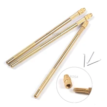 12 шт стальной парик иглы проветривая иглы для парик делая крюк-удлинитель волос