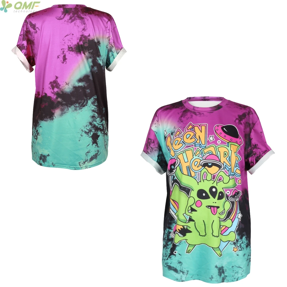 パロディーピカチュウパンク女性tシャツカジュアル緩い服ファッション漫画ポケモン行く三目ハロウィンパーティーtシャツゴシック T Shirt Gothic Fashion T Shirtt Shirt Fashion Aliexpress