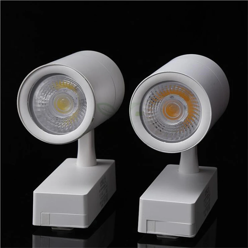 

20pcs/lot 15w 20w 30w cob led track light shop light led light 220v 110v frail spotlight white/warm white lampen