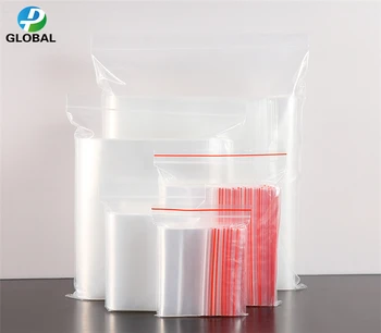 

D&P 500pcs Small size Transparent Self Seal Gifts/Cookie/Jewelry crafts/grocery storage pouch Clear zipper plastic packaging bag