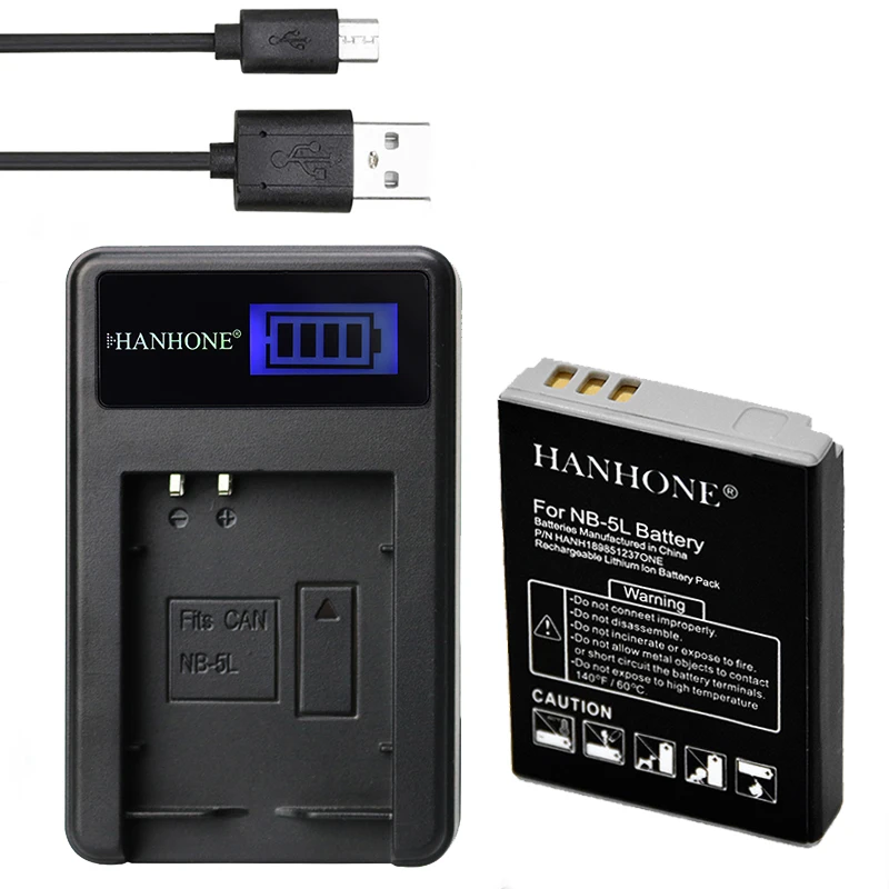 1PCS 1600mAh NB-5L NB 5L NB5L Camera Battery+LCD Charger For Canon SX220HS SX230HS CB-2LXE PowerShot S100 S110 SD950 SD970 SD900 |