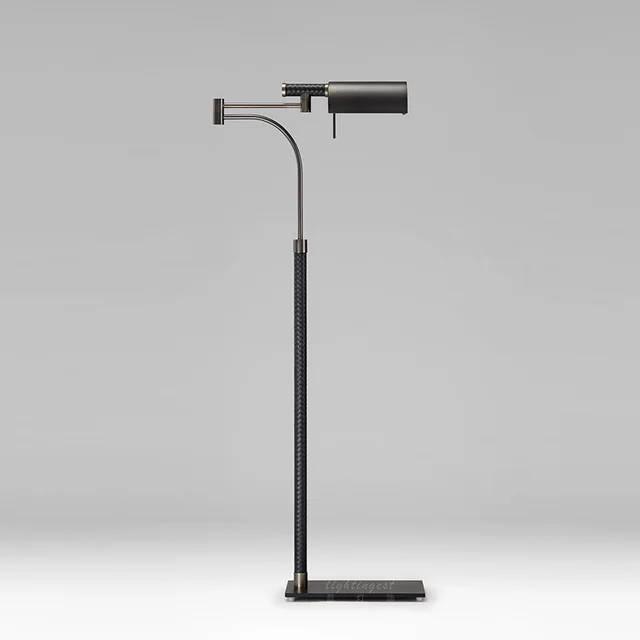 designer standing lamps rustic modern modern office desk floor lamp replica designer stand black metal leather reading lighting fashion home designer standing lamps rustic modern modern office desk floor lamp replica designer stand black metal leather reading lighting fashion home