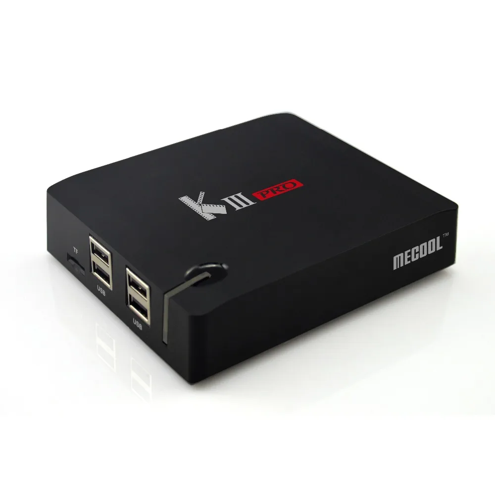 Android 7,1 3G ram 16G rom Mecool KIII Pro tv Box Amlogic S912 Восьмиядерный 2,4G/5G wifi BT 4,0 ТВ-приставка медиаплеер DVB-S/T2