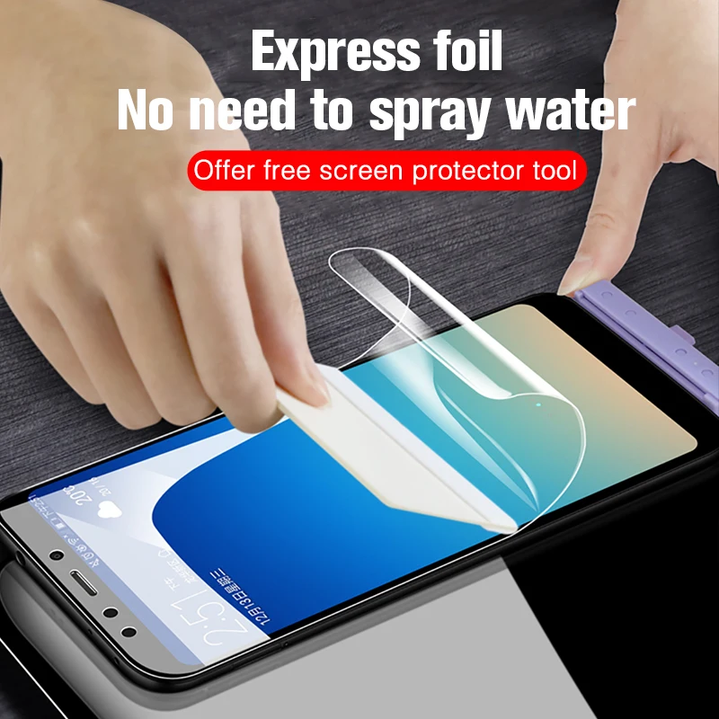 

Moopok Hydrogel Protection Film For Xiaomi Redmi 5 Plus 6 Pro 6A 4X Soft Full Screen Protector For Redmi Note 5 6 7 Pro Film