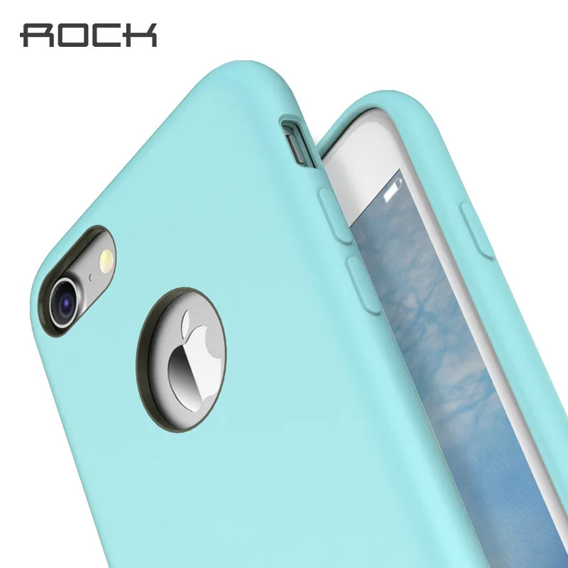 bilder für Für iPhone 7/7 Plus Fall ROCK Silikon Coque abdeckung Matte Berühren Schutz Schlanke silicon Handytasche für iPhone 7 abdeckung bilder für Für iPhone 7/7 Plus Fall ROCK Silikon Coque abdeckung Matte Berühren Schutz Schlanke silicon Handytasche für iPhone 7 abdeckung