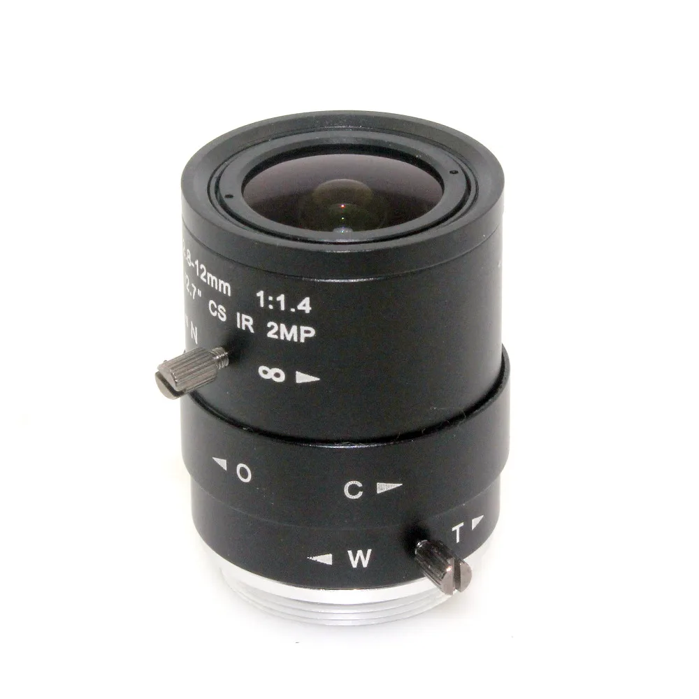 New 3MP HD 2.8-12mm cs lens cctv CS Mount Manual Focal IR 1/2.7" 1:1.4 for Security AHD IP Camera BOX