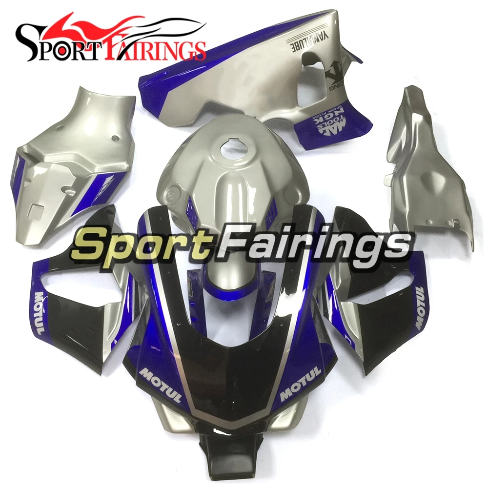 Сине-серый Стекловолоконный гоночный обтекатель для Yamaha YZF1000 R1 2015 2016 15 16 комплект