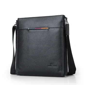 

Cow Leather Men Messenger Bag Casual Business Vintage Men's Bag Genuine Leather Shoulder Bag Crossbody Bag
