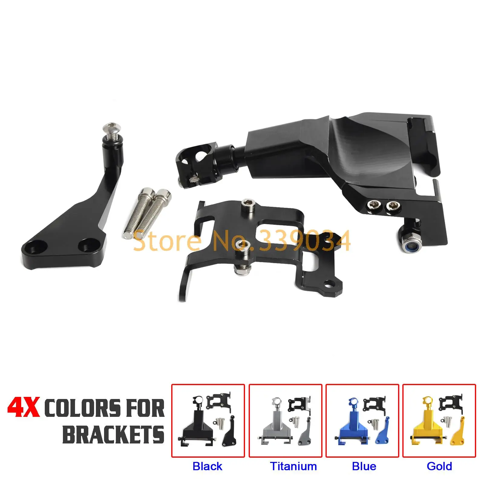 

Motorcycle Stablizer Steering Damper Mounting Bracket For YAMAHA MT07/MOTO CAGE 2014-2016