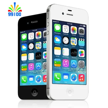 Apple-teléfono inteligente Iphone 4s, desbloqueado, Dual Core, pantalla de 3,5 pulgadas, 16GB/32GB, 512MB de RAM 1