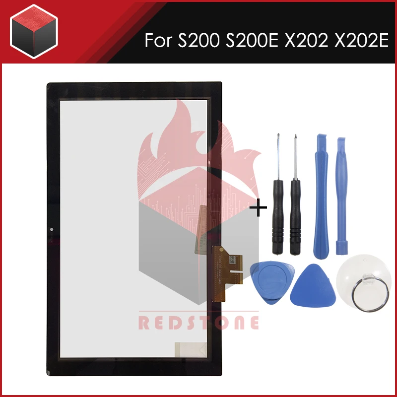 11.6 inch Black Touch panel For Asus Vivobook S200 S200E X202E Q200E Screen Digitizer Glass Sensor Panel Replacement | Компьютеры и