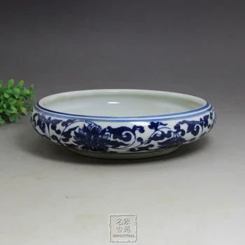 

Free shipping Ming and Qing antique porcelain crafts handmade home accessories exquisite blue and white porcelain