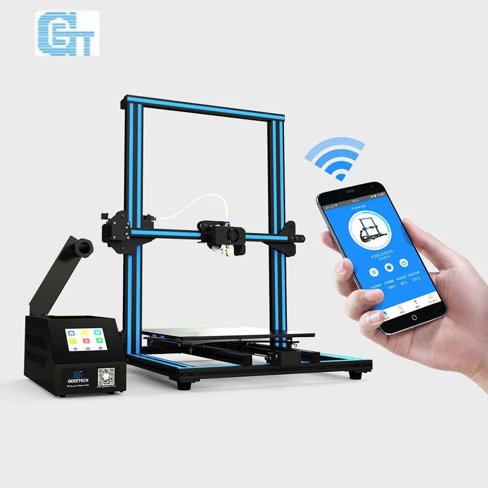

Geeetech A30 Aluminum Profile Large Printing Size Desktop 3D Printer 320 x 320 x 420mm
