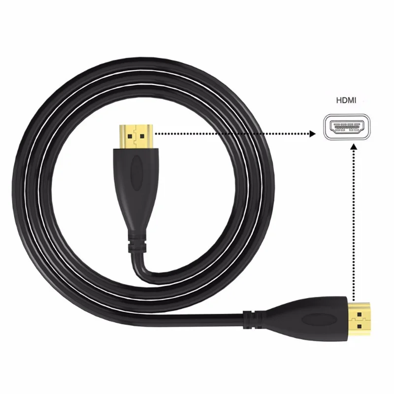 HDMI кабель Позолоченный 1080P 3D цифровой кабель для HD lcd HDTV xbox PS3 штекер 1 м 2 м 3 м 5 м 8 м 10 м 15 м