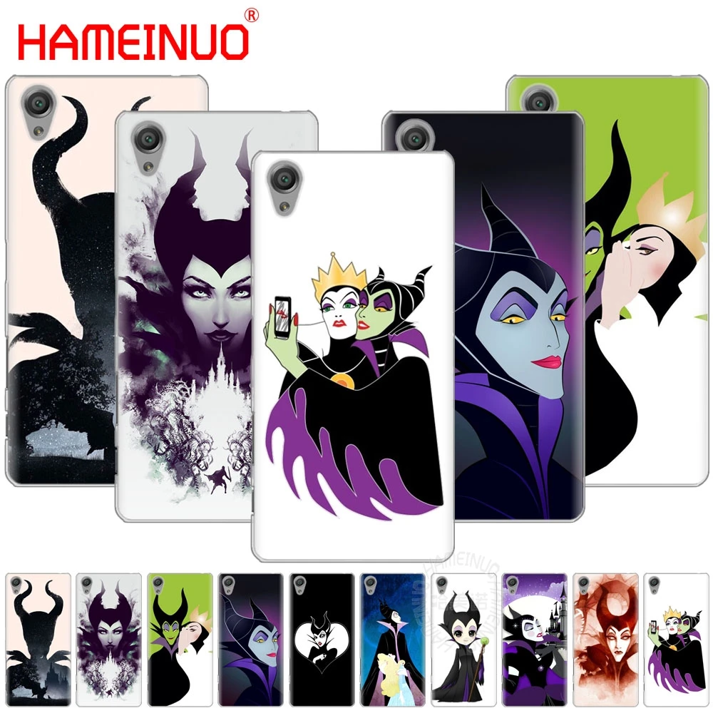 

HAMEINUO The witch maleficent Cover phone Case for sony xperia C6 XA1 XA2 XA ULTRA X XP L1 L2 X XZ1 compact XR/XZ PREMIUM