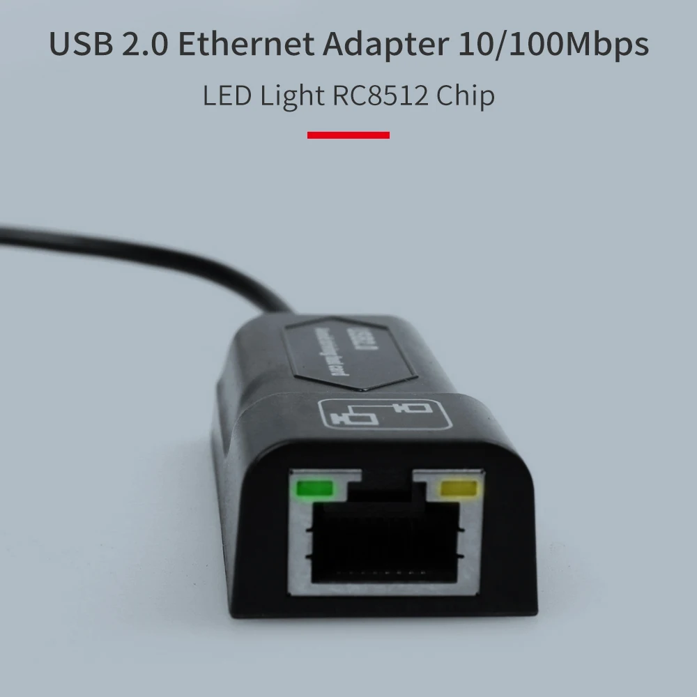 GOOJODOQ USB Ethernet адаптер USB 2,0 Сетевая карта к RJ45 Lan для Win7/Win8/Win10 ноутбука ethernet USB