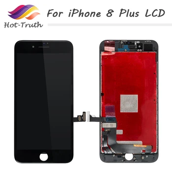 

Hot-Truth 5PCS Screen For iPhone 8 Plus LCD Display Touch Screen Digitizer Assembly 100% No Spots Grade AAA LCD for iPhone 8plus