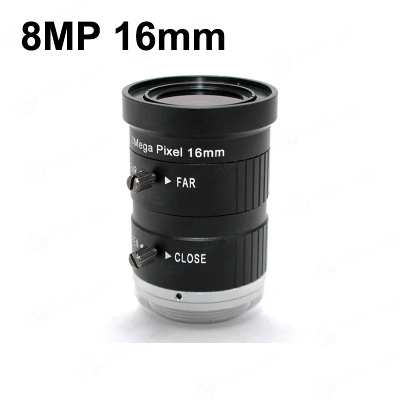 Бесплатная доставка 8 0 мегапикселей 4K 8MP 16 мм объектив F1.4 C профессиональное