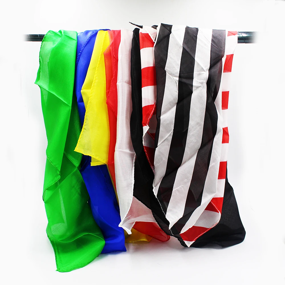 

Silks Scarf Magic Tricks Props Toys Stage Professional Magician