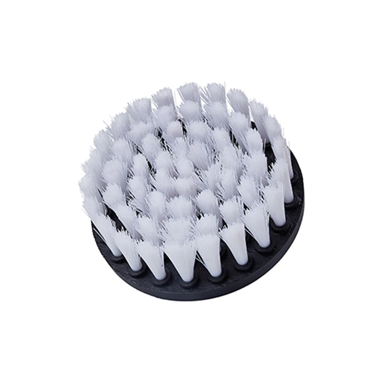 4inch Drill Power Scrub Clean Brush For Leather Plastic Wooden Furniture Car Interiors Cleaning Power Scrub, White 4inch Drill Power Scrub Clean Brush For Leather Plastic Wooden Furniture Car Interiors Cleaning Power Scrub, White