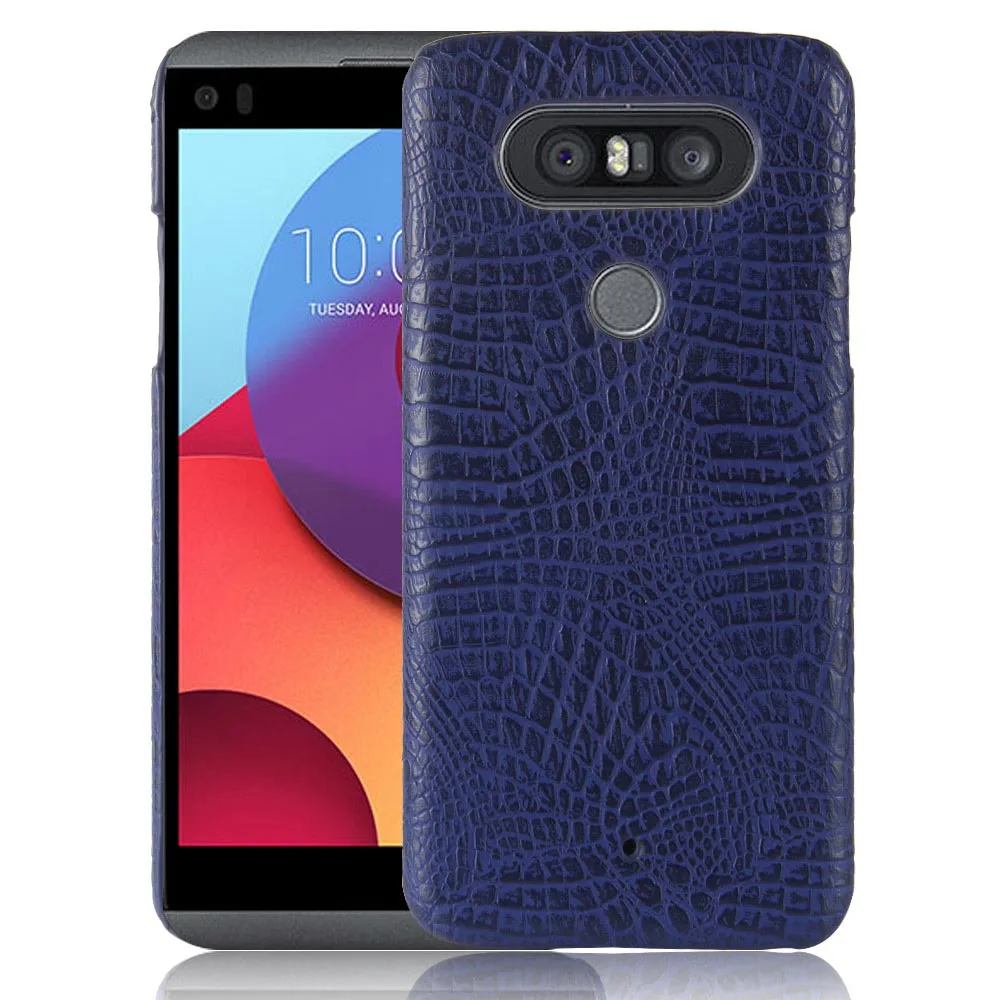 SUBINNewLuxuryCaseForLGQ852CrocodileSkinPULeatherBack