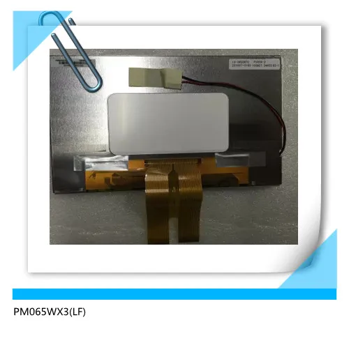 PM065WX3(LF) 오리지널 6.5 인치 TFT LCD 스크린, PM065WX3 LF
