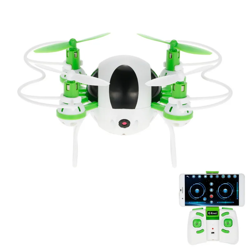

Gteng T902W Selfie Mini Spherical RC Drone 3D Flips WiFi FPV Camera RTF Altitude Hold / G-Sensor / Flight Path 6-Axis Gyroscope