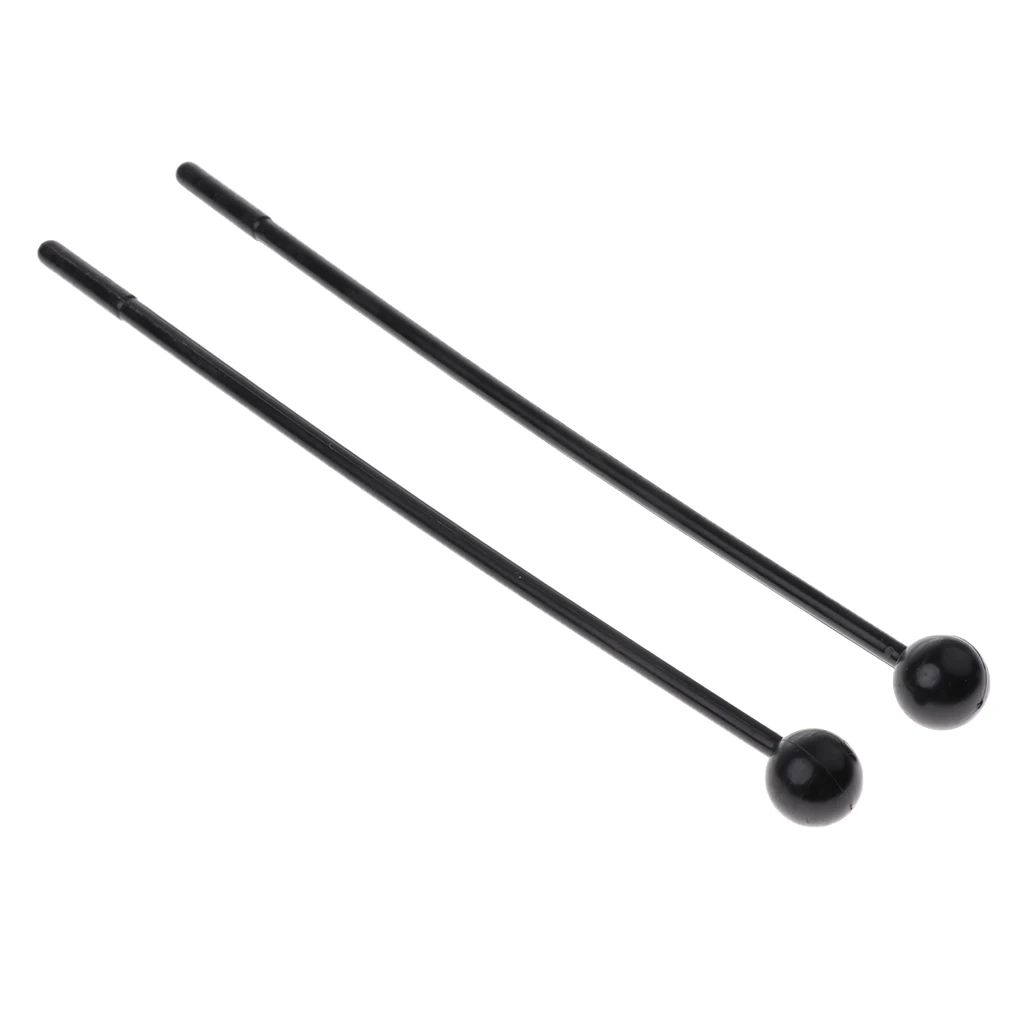 

1 Pair Plastic Percussion Mallets Xylophone Sticks for Kids Musical Instrument Toy 265 mm Black Musical Instrument Accessories