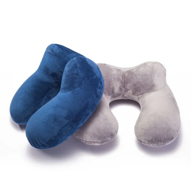 Urijk Горячие u-образные подушки для медитации шеи, складная воздушная подушка для шеи, надувные подушки для путешествий, подушки для отдыха на открытом воздухе, офисное кресло