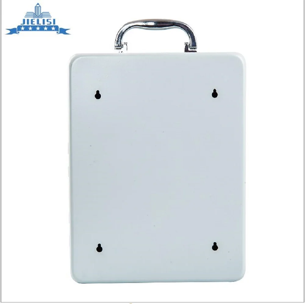 Key Cabinet Lockable Metal Box With 52 Tags Wall Mounted Security Key Storage For Property Management Company Home Office