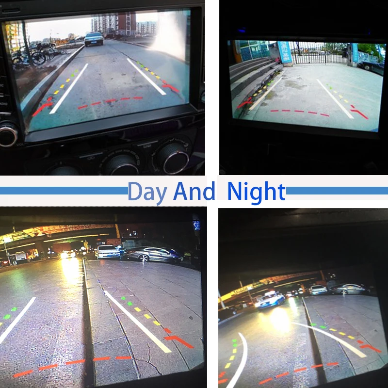 Автомобильный Обратный Резервное копирование Парковочная камера заднего вида динамическая линия 4-секционный измельчитель для специй с Стекло объектив Ночное видение для Mitsubishi Pajero V3 V93