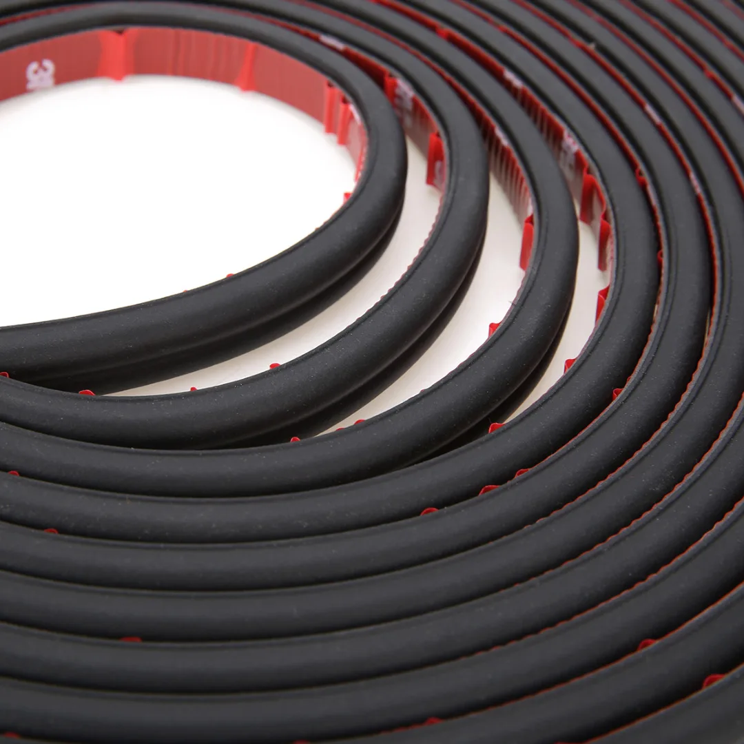 Mayitr 5M B Shape Type Rubber Car Door Seal Strip Edge Guard Moulding Trim Weather Strip Protector Car Styling