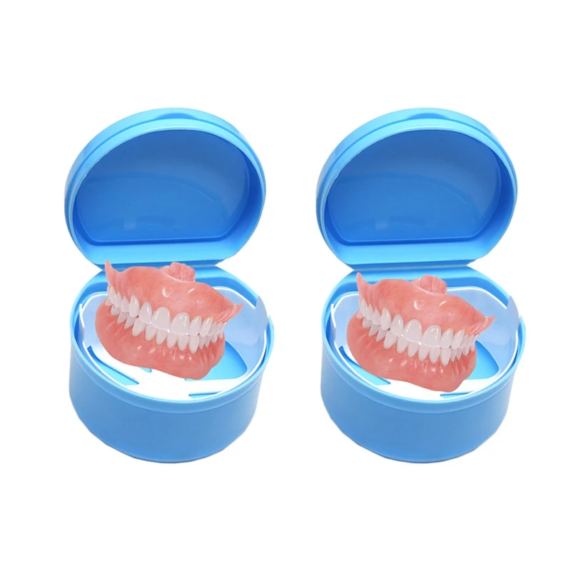 New 1 Pcs Dental Box Denture Teeth Storage Case Mouth guard Container