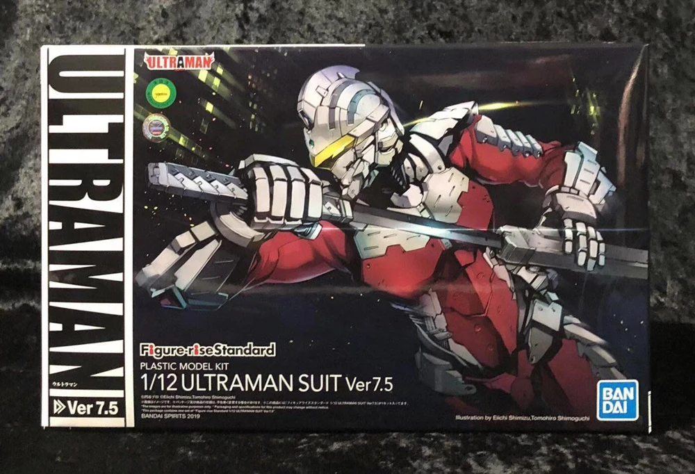 BANDAI spirхов фигура-подъем стандартная сборка фигурка-костюм ультрамена Ver7.5 семь пластиковых моделей