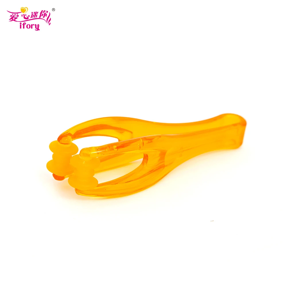 

New Arrival 1 Pcs Hand Finger Massager Acupressure Dual Roller Joint Relaxing for Blood Circulation Beauty Plastic Massage Tool