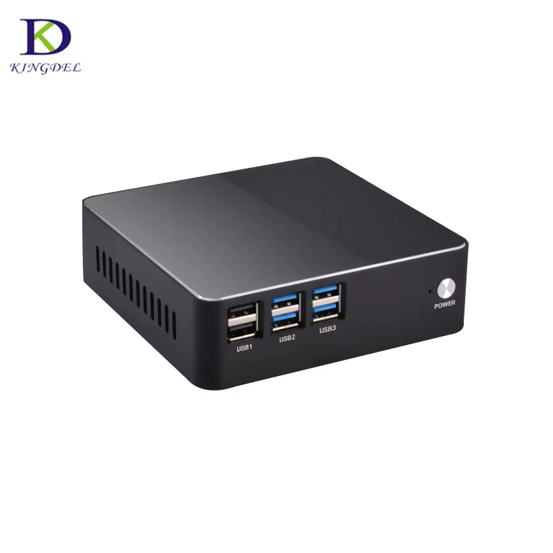 Intel Core i7 7500U i5 7200U KabyLake Мини ПК DDR4 8 ГБ 16 ОЗУ 512 SSD с поддержкой 4K UHD HDMI VGA 300M WiFi офисный