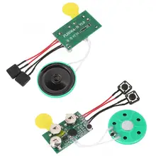 Портативный цифровой радиоприемник радио Diy Чип поздравительной карты 120 секунд записываемый голосовой звуковой чип модуль радио