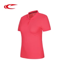 SAIQI Летняя женская рубашка поло модный свободный короткий рукав для занятий спортом на открытом воздухе Фитнес-топ приятные для кожи дышащие поло футболки