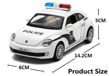 

1:32 alloy car models,high simulation Beetle toy vehicles,metal diecasts,pull back & flashing & musical,free shipping