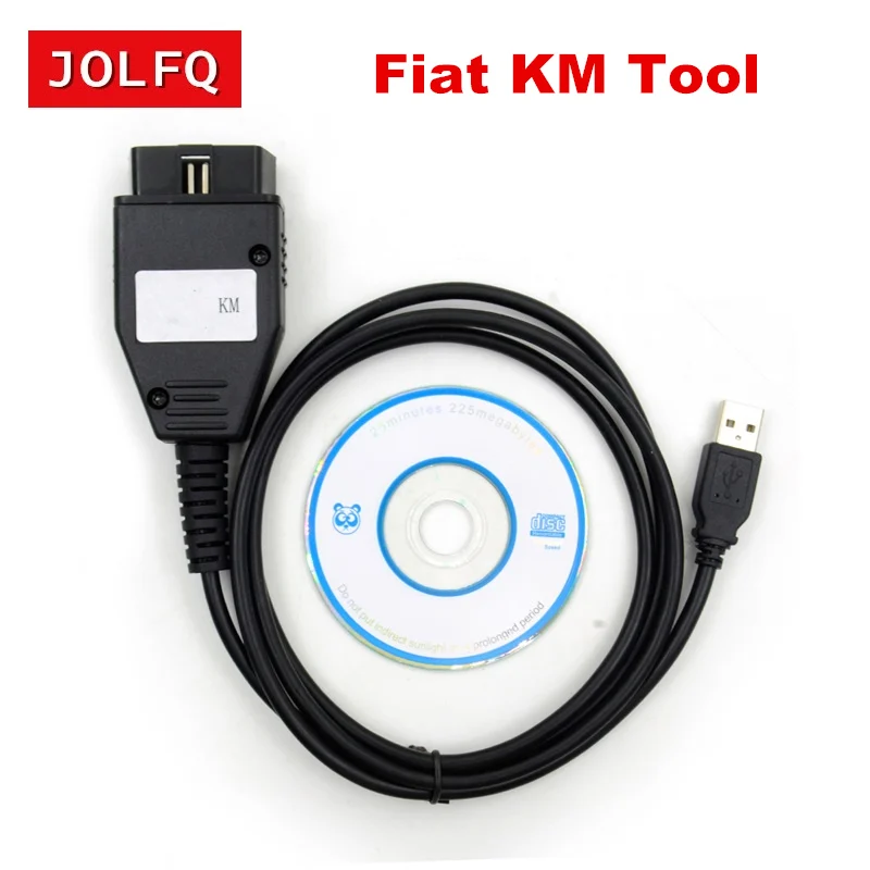 Программа KM через OBD2 для Fiat инструмент коррекции одометра с лучшим качеством