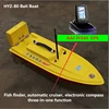 Intelligent Sea Fishing Dipping RC Boat HYZ-80 remote control fish feeding hook bait boat Add GPS Fish Finder Automatic cruise 1