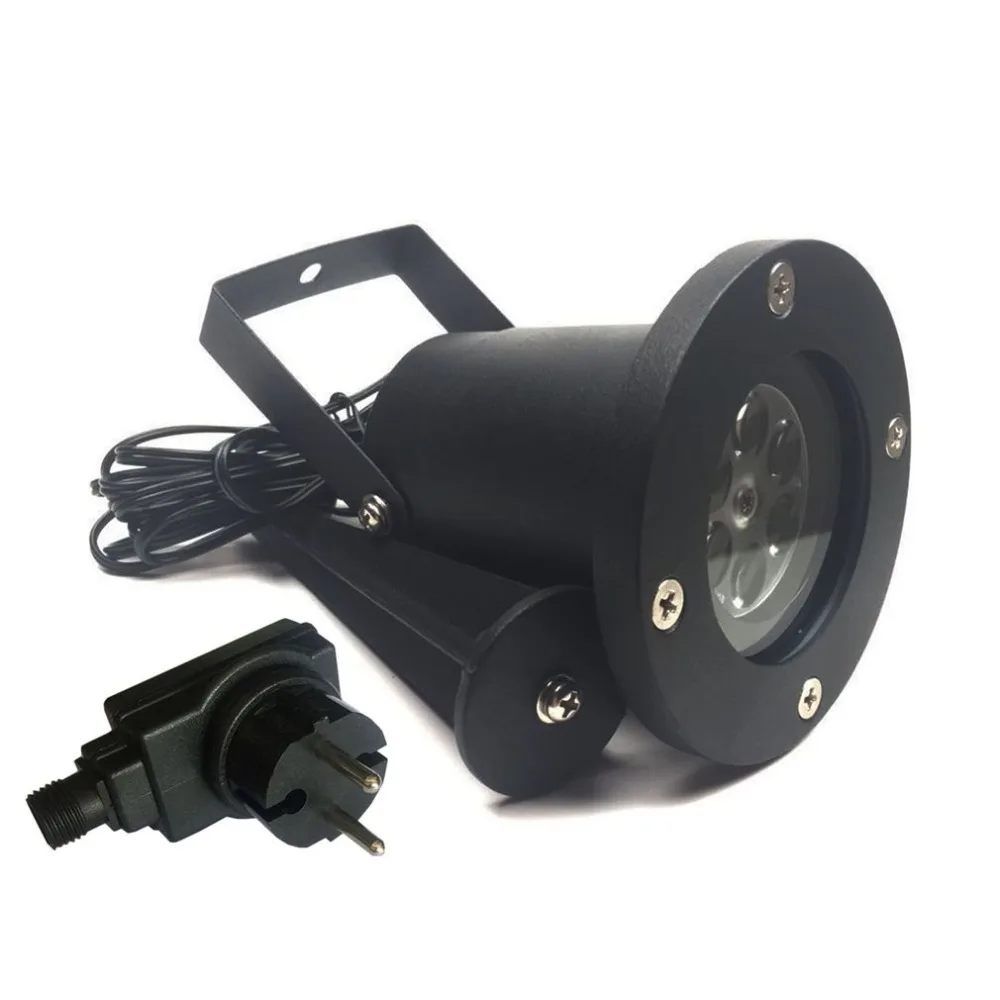 

2pcs Lsaser Snowflake Projector Lamp Outdoor Waterproof LED Lights Stage Light Christmas Holiday Decoration For Garden Europe