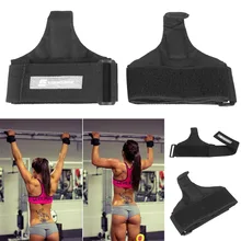 1 пара фитнес-перчаток Тяжелая атлетика крюк тренировочные Захваты в тренажерном зале ремни поддержка запястья Мощность тяжелая атлетика гантели, крюк