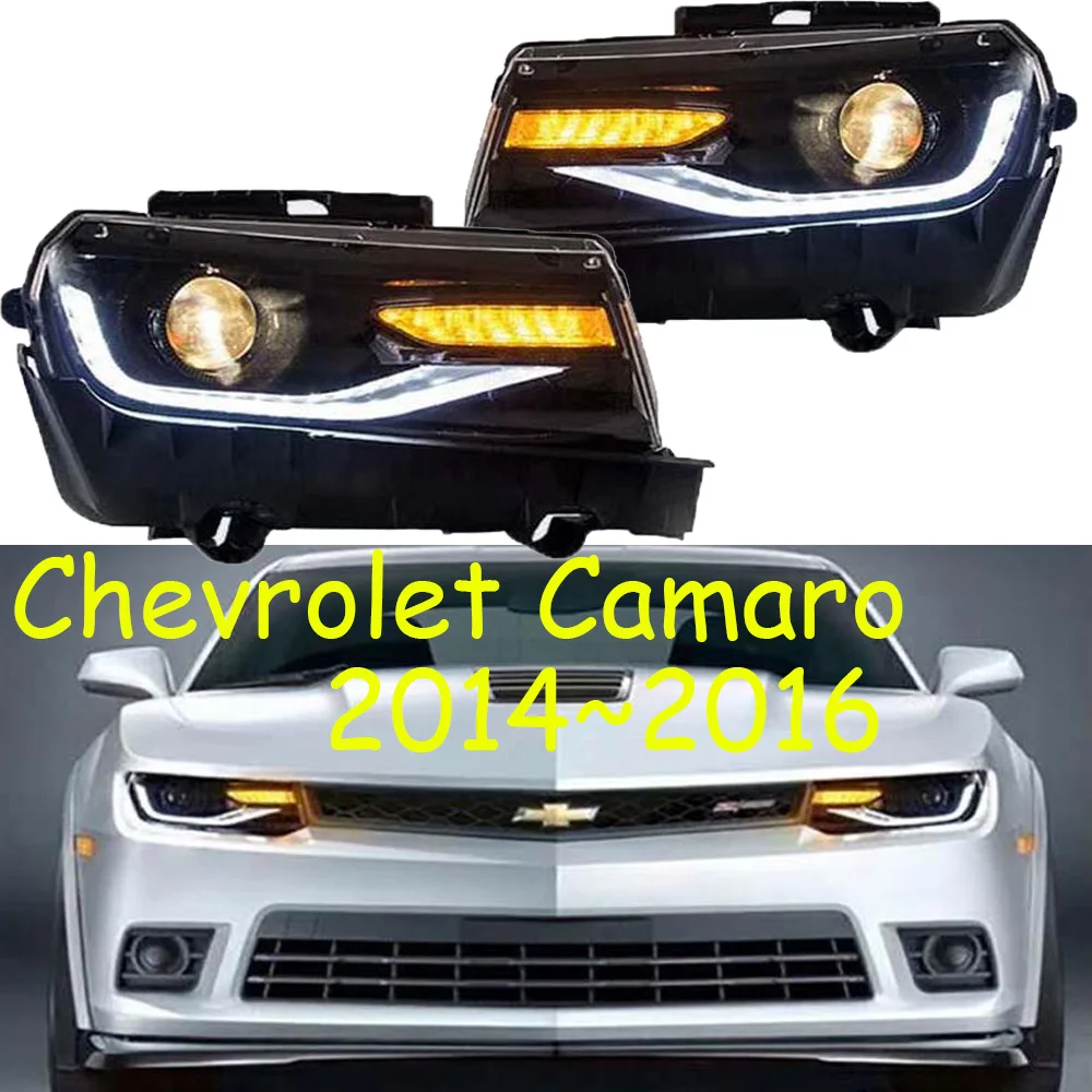

car bumper headlamp for chevrolet Camaro headlight,2014~2016,camaro fog lightcamaro taillight,car styling,camaro head light